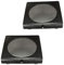 tomzz Audio 2857-015 Lautsprecher Gitter Grill Türtasche kompatibel mit VW Golf 2 II Jetta 2 II schwarz
