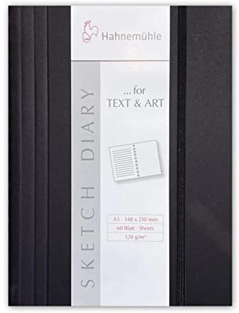 Hahnemühle Sketch Tagebuch A5 schwarz