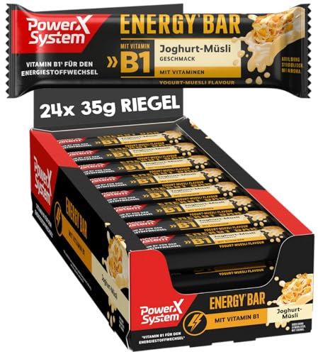 Power System Energy Bar Joghurt-Müsli 24 x 35g, Vitamin B1
