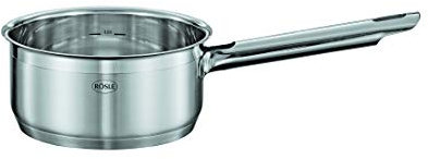 Rösle Stielkasserolle „Style“, Edelstahl 18/10, Ø 16 cm, Kochtopf klein, Milchtopf