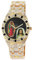 King Star Unisex-Uhr Strass Heiligenbild Bling Bling Analog Quarz 280005