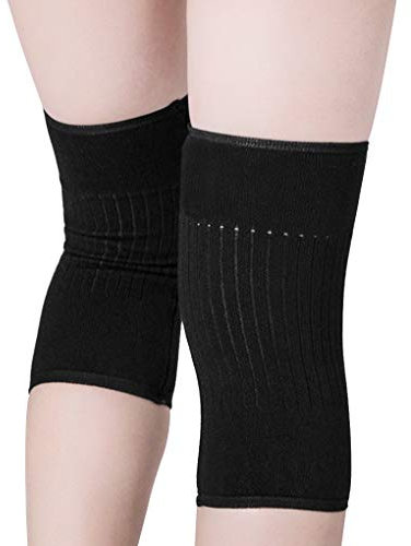 Thermal Arthritic Night Knee Wrap Pad Brace Support Band - Knee Pain Relief - Warming Sleeves - Best for Yoga, Running, Training, Cycling, Walking, Sleep