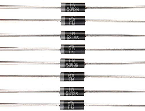 BOJACK 1N5349B 5W 12V Power Zener Dioden 1N5349 5 Watt 12 Volt Axial Dioden T-18 (Packung mit 30 Stück)