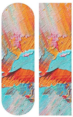 MNSRUU Buntes Wand-Skateboard-Griptape für Roller, Deck, Sandpapier, 22,9 x 83,8 cm