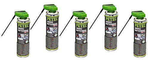 2,5 LITER PETEC 71550 SERVICE- HAFTSCHMIER- SPRAY TRANSPARENT