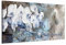 murando Quadro Astratto 135x45 cm 1 pezzo Stampa su tela in TNT XXL Immagini moderni Murale Fotografia Grafica Decorazione da parete Orchidea Fiori beige blu viola b-A-0734-b-a