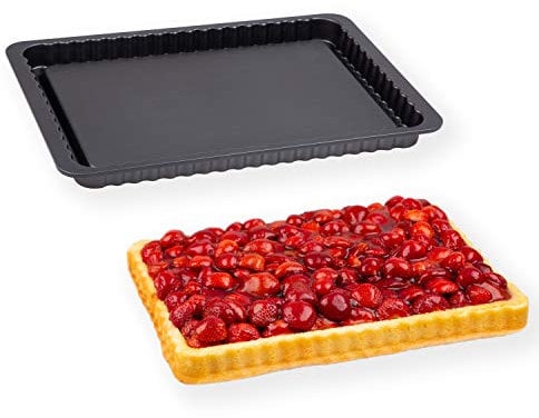 chg 6750-56 eckige XXL Obstbodenform EasyOven anthrazit-metallic