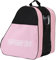 Baoblaze Borsa per pattini da ghiaccio e in linea, grande borsa portaoggetti per pattini da ghiaccio, pattini a rotelle, pattini in linea, per bambini e adulti, standard, rosa chiaro
