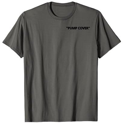 Pump Cover Mens Oversized Gym Classic Workout Pump Cover T-Shirt
