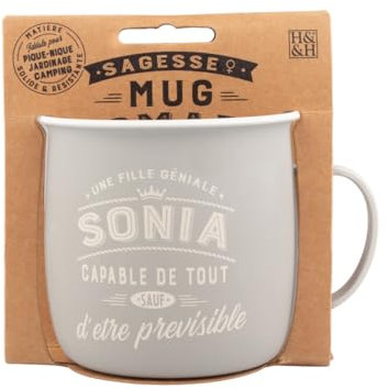 Mug Nomade - Tazza da tè e caffè personalizzata Sonia - Regalo per donna