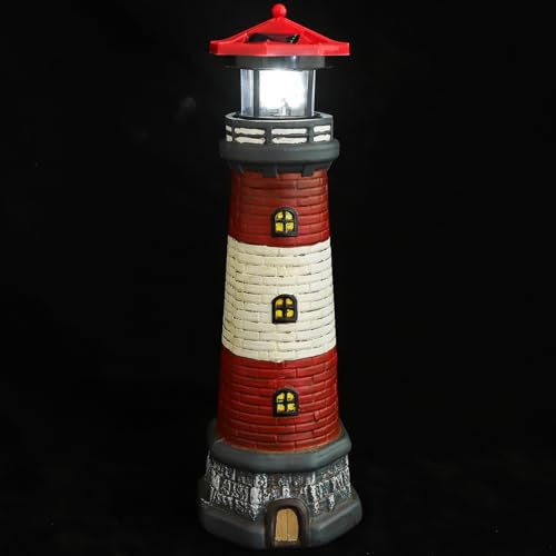 OSALADI Solarlichtturm mediterranes Dekor led-gartenleuchten طاقه شمسيه rot Gartenlichter Kronleuchter garten leuchtende dekoration Gartenzubehör blinkt Sonnenlicht