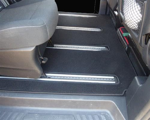 Fußmatte Luxus Velour Teppiche hinten passend für Mercedes V-Klasse W447 Vito Tourer Select extralang 2 Schiebtüren