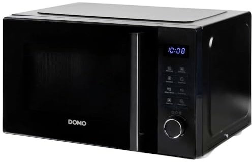 DOMO DO22301C Four à micro-ondes Noir 900 W Fonction grill, Fonction minuterie