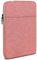 moex Tablet Hülle für Samsung Galaxy Tab S7 FE Tasche mit Reißverschluss und Fach für Zubehör, Nylon Stoff Sleeve weich Gepolstert, Schutzhülle Minimalistisch Dash Case, Rosa