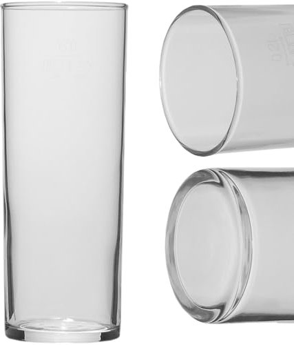 Glasveredlung Schmitz Kölner Stangen Kölschgläser Biergläser, dicker Rand, 24,5 cl mit Füllstrich 0,2 l /-/ CE (180)
