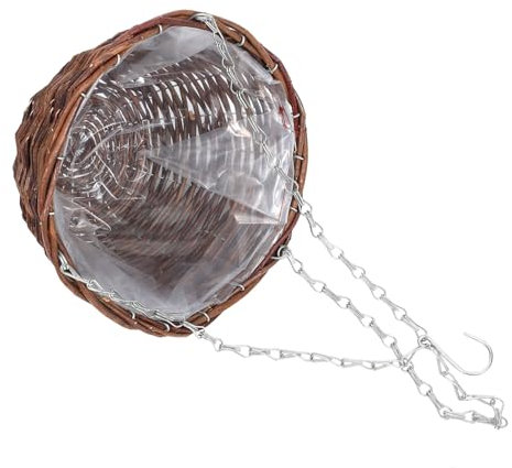 Yardwe Pot De Fleurs Suspendu pour Plantes Panier De Fleurs Décoratif Intérieur Balcon Et Véranda Jardinière Suspendue pour Balcons Et