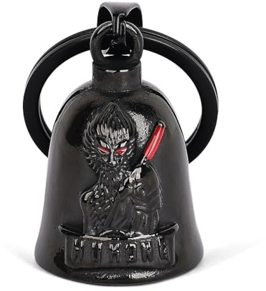 Wukong Clochette de moto : accessoires de moto biker bell | Porte-clés moto Bell, Gremlin Bell Cadeaux pour hommes et femmes