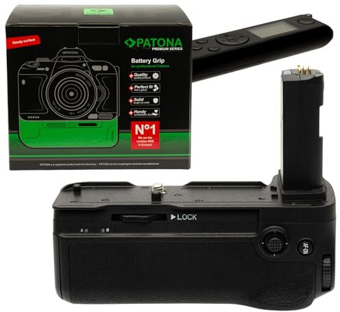 PATONA Premium Poignée d'alimentation (Rechange pour Support de MB-N11RCL) pour 2X Batteries EN-EL15c Compatible avec Appareil Photo Nikon Z6II Z7II, avec Télécommande & Fonction de Charge USB-C