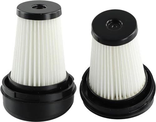 YUETTYY Ersatzteile für Grundig Cyclonic 21,6 V Staubsaugerzubehör, waschbares und wiederverwendbares Filterteil (2 Stück)