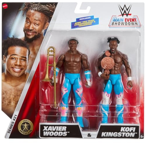 WWE Figure 2-pack - Kofi Kingston & Xavier Woods/Toys