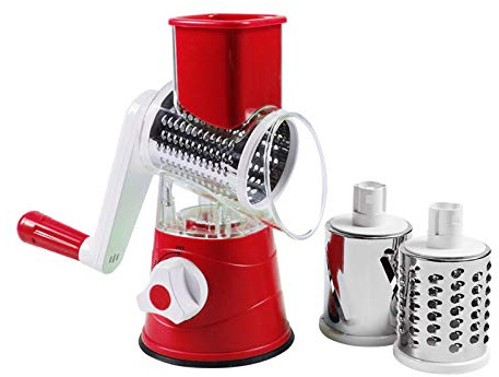 YHNNH coupe-légumes, Râpe rotative manuelle – Coupe-légumes rapide for fromage, noix et carottes