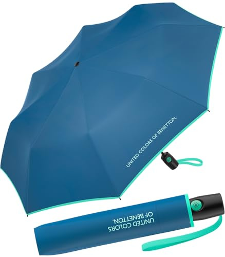 Benetton Taschenschirm Up & Down mit Auf-Zu-Automatik FS 2026 - Riviera