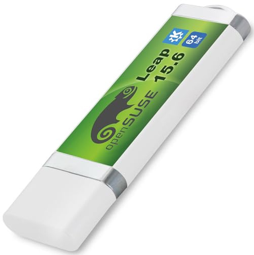 USB-Stick mit openSUSE Leap 15.6 64 Bit - Betriebssystem Alternative basierend auf Linux