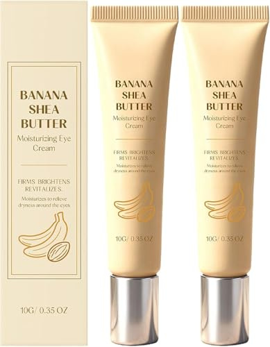 Banana Conceal Augencreme, Feuchtigkeitsspendende Augencreme, 10 g, Aufhellende Feuchtigkeitscreme gegen Augenringe, Feuchtigkeitsspendende Anti-Schwellungen, schnell einziehende Hautpflege