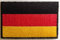 Aufnäher für Jacken Bügelbild Aufbügler Iron on Patches Applikation Aufnäher Deutschland 8 cm