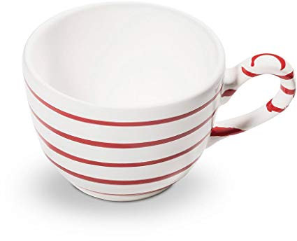 GMUNDNER KERAMIK Kaffeetasse, Volumen: 190 ml, Rotgeflammt, handgemachte Keramik aus Österreich