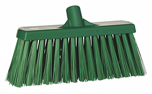 Vikan 29152 Very Hard Broom, Green, 330mm Length, 100mm Width, 170mm Height