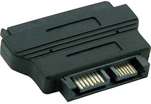 InLine 29612 Adapter SATA, SATA 22pol. Stecker (7+15) auf Slimline SATA 13pol. Buchse (7+6)