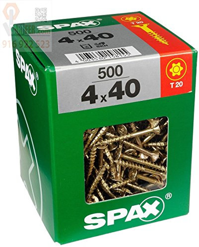 Spax France - Vis Univ Tftx 6X120 +T30 Bte 75