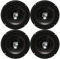 Skytec 6.5 Replacement Speaker Drivers Set of 4, 1000W Peak Power, 8 Ohm Impedance, Ideal Bass Midrange Components for PA Systems and Car Audio Speaker Repair Projects