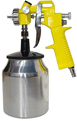 CEVIK PRO - CA-1850 Pistola a Spruzzo 1,5mm Professionale - Serbatoio 750cc - Verniciatore a Spruzzo per Muri e Soffitti - Connessione Rapida - Spruzzatore Vernice Regolabile