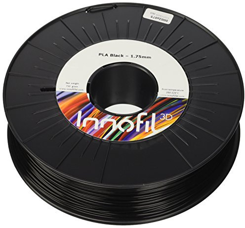 Innofil PLA Filament für 3D Drucker (1.75mm) Black