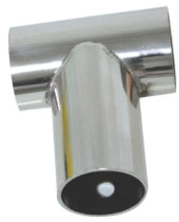 Lalizas Raccord INOX en T 90° pour Tube ø25mm