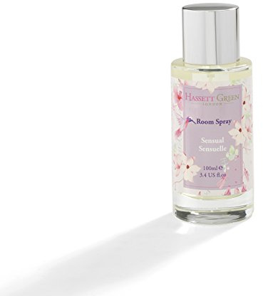 Hassett Green London - Sensual Sensuelle Lavender & Rose - Room Mist Home Fragrance Spray - 100ml Glass Bottle