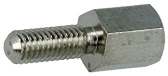 10X 2103X06/8 Distanzmuffe mit Gewinde Innengew: UNC4-40 6mm Außengew: M3 DREMEC