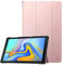 FINTIE SlimShell Funda para Samsung Galaxy Tab A 10.5 2018 - Súper Delgada y Ligera Carcasa con Función de Soporte y Auto- Reposo/Activación para Modelo SM-T590/T595, Oro Rosa
