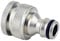 Flopro Professional Metal Outside Hose Tap Connector, Chrome