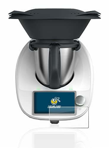 BROTECT Protector Pantalla Cristal para Vorwerk Thermomix TM6 Protector Vidrio - [Dureza 9H, Anti-Arañazos]