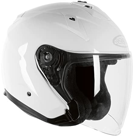 OZONE MOTO CT-01 Jet Motorradhelm Breiter Sichtwinkel langes Visier und Sonnenblende EPS mit Mehreren Dichten ECE-Zulassung