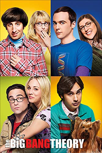 1art1 Big Bang Theory Poster Mosaico Plakat | Bild 91x61 cm