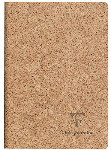 Clairefontaine 83525C Notizheft Jeans & Cocoa, DIN A6, 48 Blatt, liniert, 1 Stück, Kakao