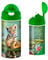 3D LiveLife Gourde - Tigre et Nénuphar de Deluxebase. Gourde plastique Félin Lenticulaire 3D avec Paille. Gourde pour enfants 600 ml avec illustrations originales de l'artiste renommé Jerry LoFaro