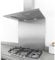 Stainless Steel 0.9mm Thick Brushed Kitchen Splashback 600mm x 750mm Hob Cooker