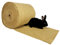 WormBox ﻿Lecho para Suelo de Jaula (roedores/Conejos) 100% cáñamo en Rollos de 25 m x 54 cm, Alta Densidad/Alta Resistencia, 7-8 mm.