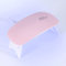 Mini-Nagellampe, LED, tragbar, LED-Lampe, Nagellack, UV, USB, UV, für Nagellack, Maniküre, Shellac, Nagellack, Maniküre, Pediküre, Haus, 6 W