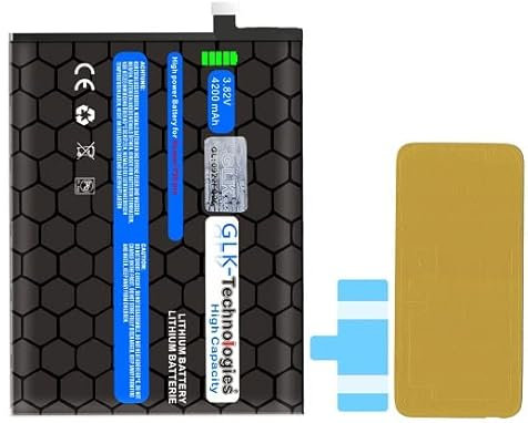 High Power Ersatzakku kompatibel mit Huawei Mate 20 PRO / P30 PRO HB486486ECW GLK-Technologies Battery accu 4400mAh Akku inkl. 2X Klebebandsätze
